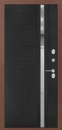 Входная дверь Labirint TERMO LIGHT с зеркалом, термо