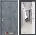 Входная дверь Labirint BETON с зеркалом