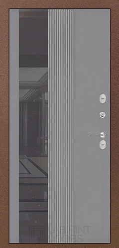 Входная дверь Labirint TERMO LIGHT с зеркалом, термо