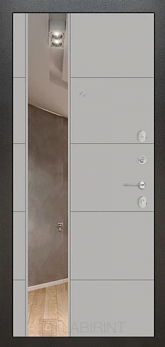Входная дверь Labirint ART с зеркалом